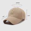 Бейсболка весна-осень мужская кепка с вышитыми буквами кепка для отдыха на открытом воздухе солнцезащитный козырек