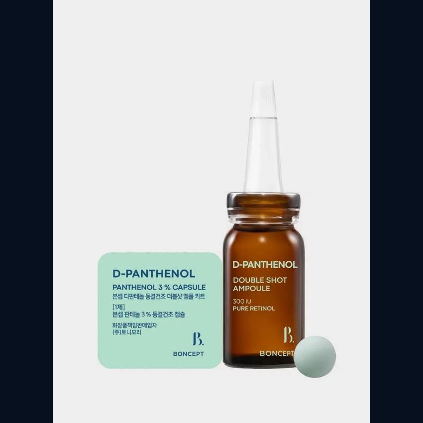 Boncept D-Panthenol Freeze-Dried Double Shot Ampoule Kit