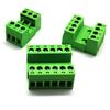 10Set 5.08mm Pitch PCB Mount Screw Terminal Block Connector Plugs In Terminal Block Pluggable Male and Female Connector