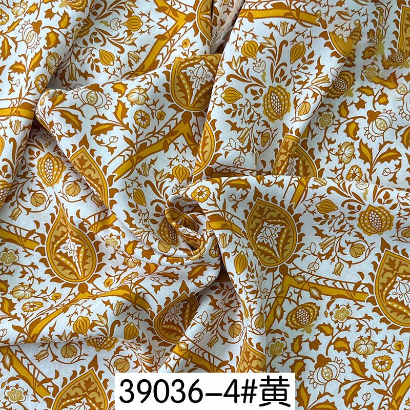Rayon Fabric Floral Flowers Vintage Liberty Ethnic Soft Summer Pajamas Cloth Sewing Accessories By Meter cortinas jupes