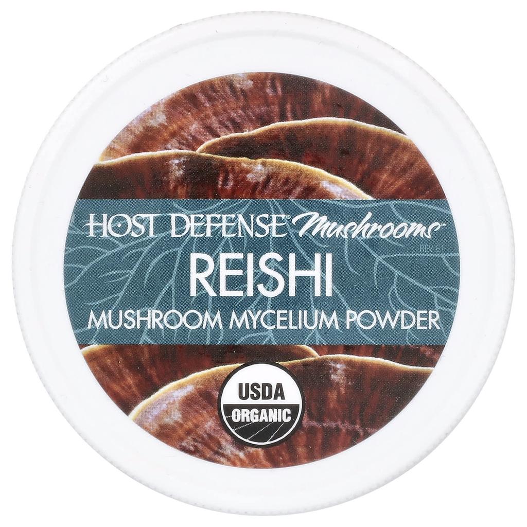 Mushrooms™, Reishi Mushroom, Mushroom Mycelia Powder, 100G(3.5Oz)
