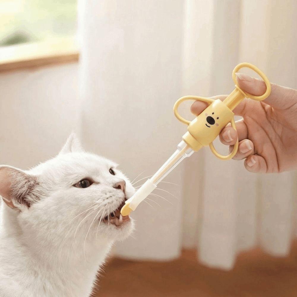 Detachable Kitten Feeder Anti-Choke Cat Feeding Device Kitten Water Dispenser For Kitten Puppy