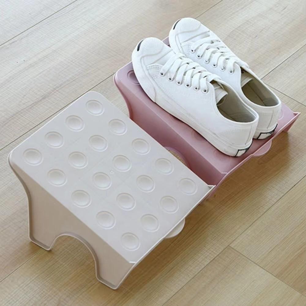 Multifunctional Shoe Storage Rack Space Saving Shoe Organizer Household Organization