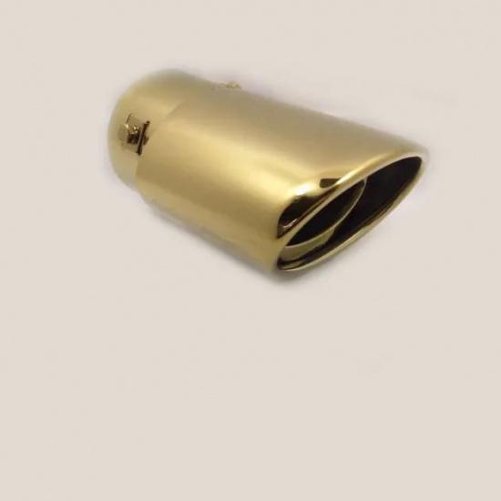 For Jeep Compass 2017 2018     Car Styling Cover Muffler End Stainless Steel Tail Pipe Dedicate Outlet Exhaust