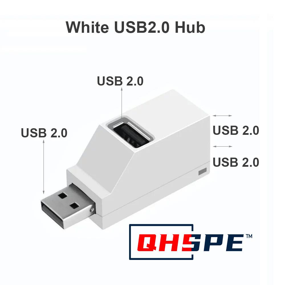 Для ПК Ноутбука, USB 1.1 Хаб Адаптер Удлинитель для USB 1.1 Устройства Чтения Карт, Hi-Speed USB 1.1, Мини Разветвитель 1 на 1 Порт