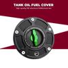 CNC Racing Aluminum Motorcycle Fuel Tank Cap Gas Cap Cover Quickly Release Keyless for KAWASAKI NINJA ZX10R ZX-10R