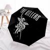 1pc The Killers Band Logo Umbrella Portable Home Essential Umbrella Folding Umbrella Durable Iron Frame yy251128098