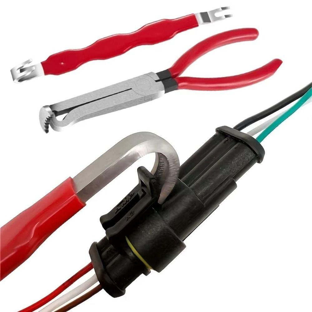 Нескользящие клещи для электрических разъемов Инструменты для снятия электрических разъемов Авторемонтный инструмент