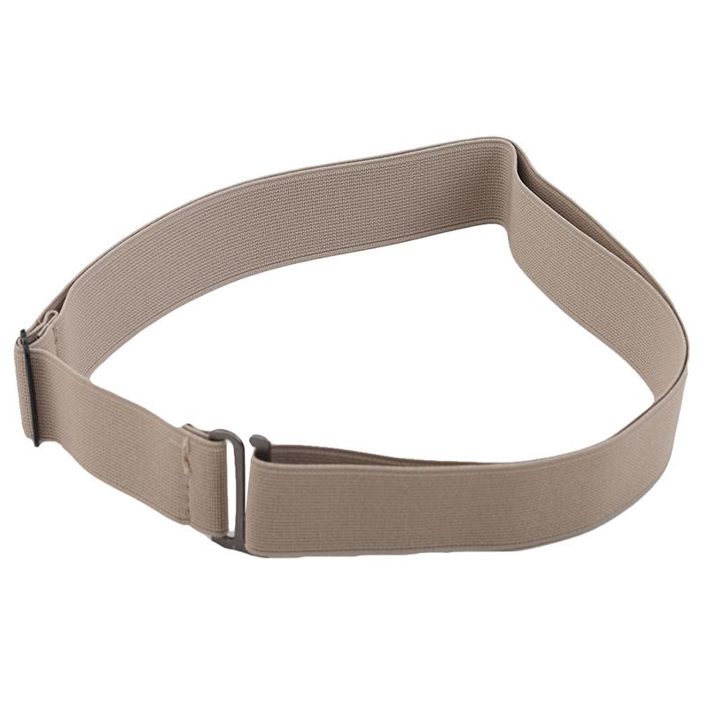 Регулируемый эластичный невидимый пояс Slim Fit, простые ленивые пояса, эластичный пояс для полных, бесшовный пояс для джинсов, женские ремни