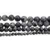 Бусины из черного лунного камня для изготовления украшений своими руками - Круглые отдельные бусины, Аксессуары для браслетов, Полуфабрикаты