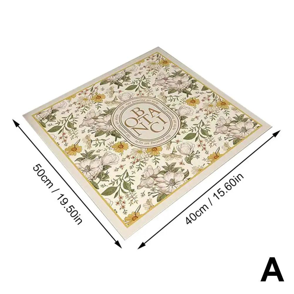 Пылезащитный чехол для стиральной машины, нескользящий кухонный коврик с принтом для слива, супер впитывающий коврик для духовки для холодильника, 40*50/30см, пылезащитный M J1M3