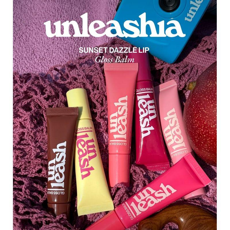 UNLEASHIA - Sunset Dazzle Gloss Balm - 6 Colors