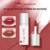 Babella Lip Mud: Пигментированная стойкая матовая бархатная помада для губ и щек.