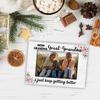 Great Grandma Gifts Picture Frame 4x6, I Just Keep Getting Better Great Grandma Gifts from Grandchild, Grandmother Photo Picture Frame Desk Tabletop