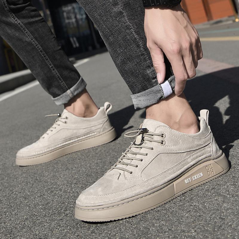 Роскошные брендовые мужские кроссовки для активного отдыха, теннис, скейтбординг, мужская обувь из натуральной кожи, замша, мужская обувь, новая роскошная повседневная обувь