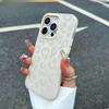 Серый Леопардовый Принт Желейный Разноцветный Чехол Для Телефона Для iPhone 17 AIR 16 15 14 13 12 11 PRO MAX PLUS Y2K Ударопрочный Силиконовый Чехол