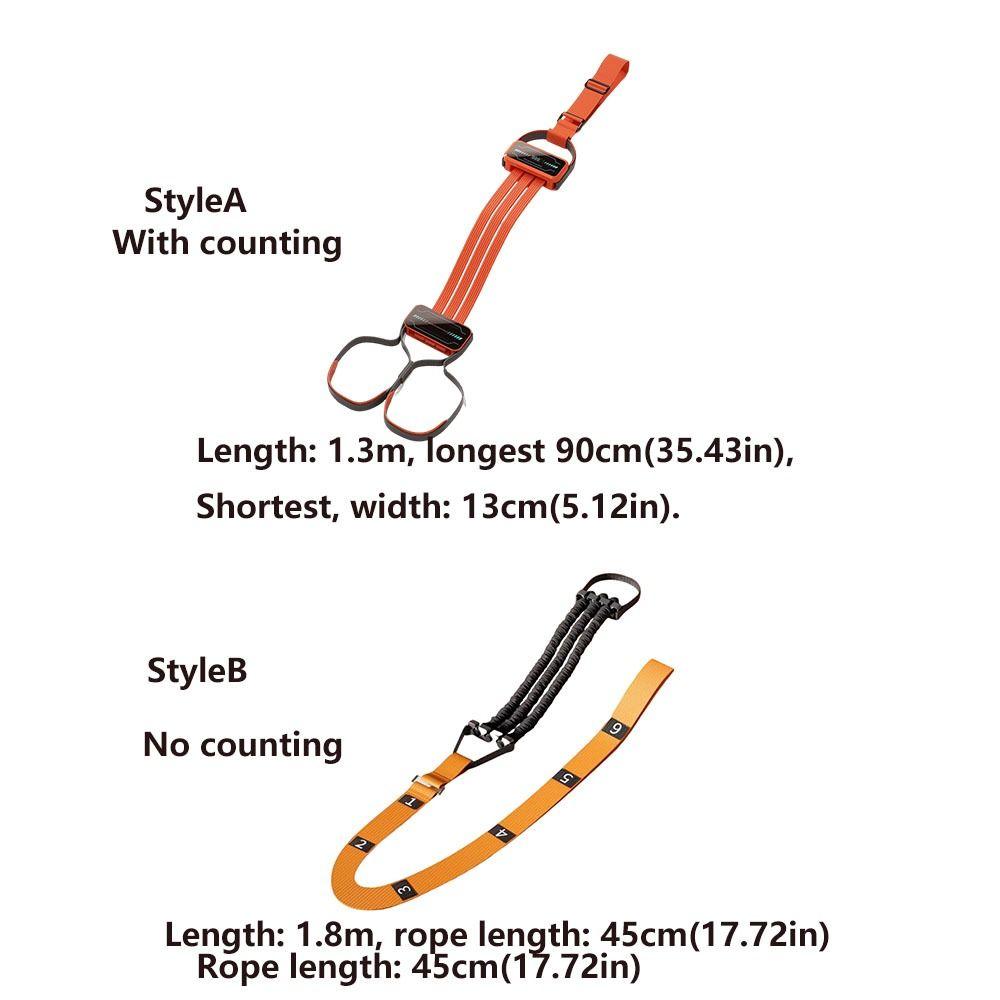 Height Adjustable Body Stretching Straps Resistance Strap Set  Stretching Exercise