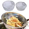 Корзина для жарки из нержавеющей стали с ручкой. Кухонная круглая корзина для жарки. Складная сливная корзина. Корзина для мытья овощей для картофеля фри. Луковые кольца.