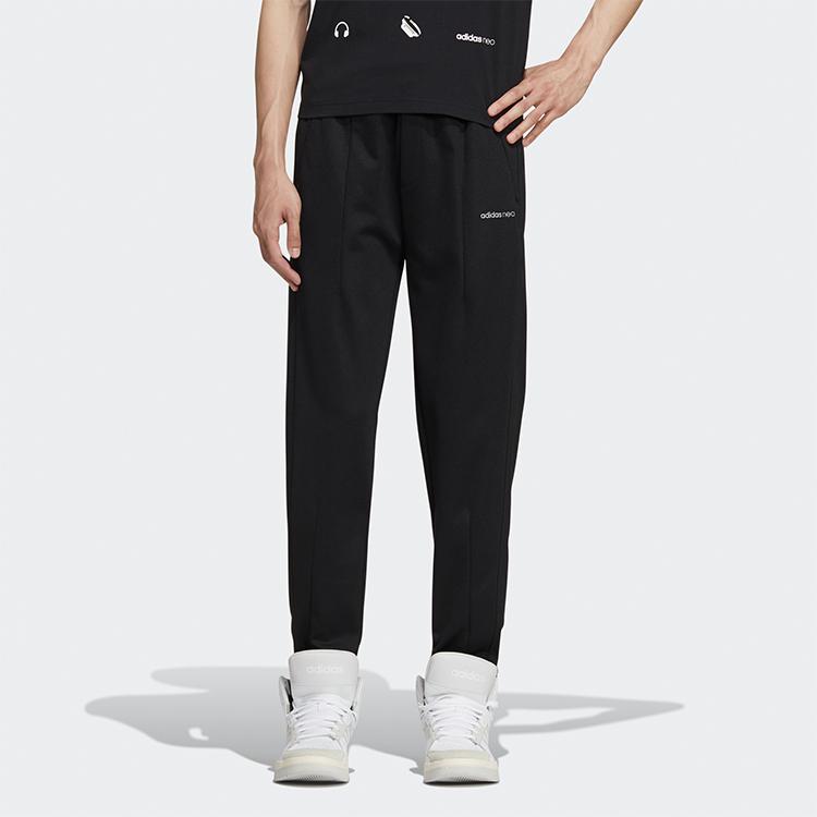 Adidas Нео повседневные спортивные штаны мужские низ черный GJ8747