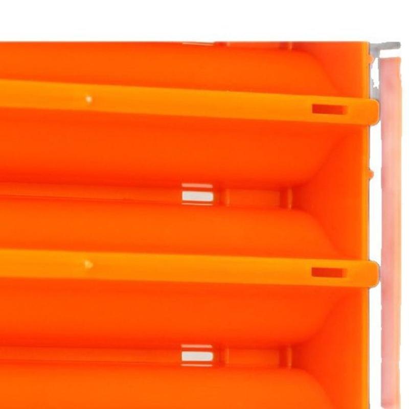 Clear Double Sided Tackle Storage Box With Secure Lock Lightweight Waterproof Design For Fishing Tools And Small Parts