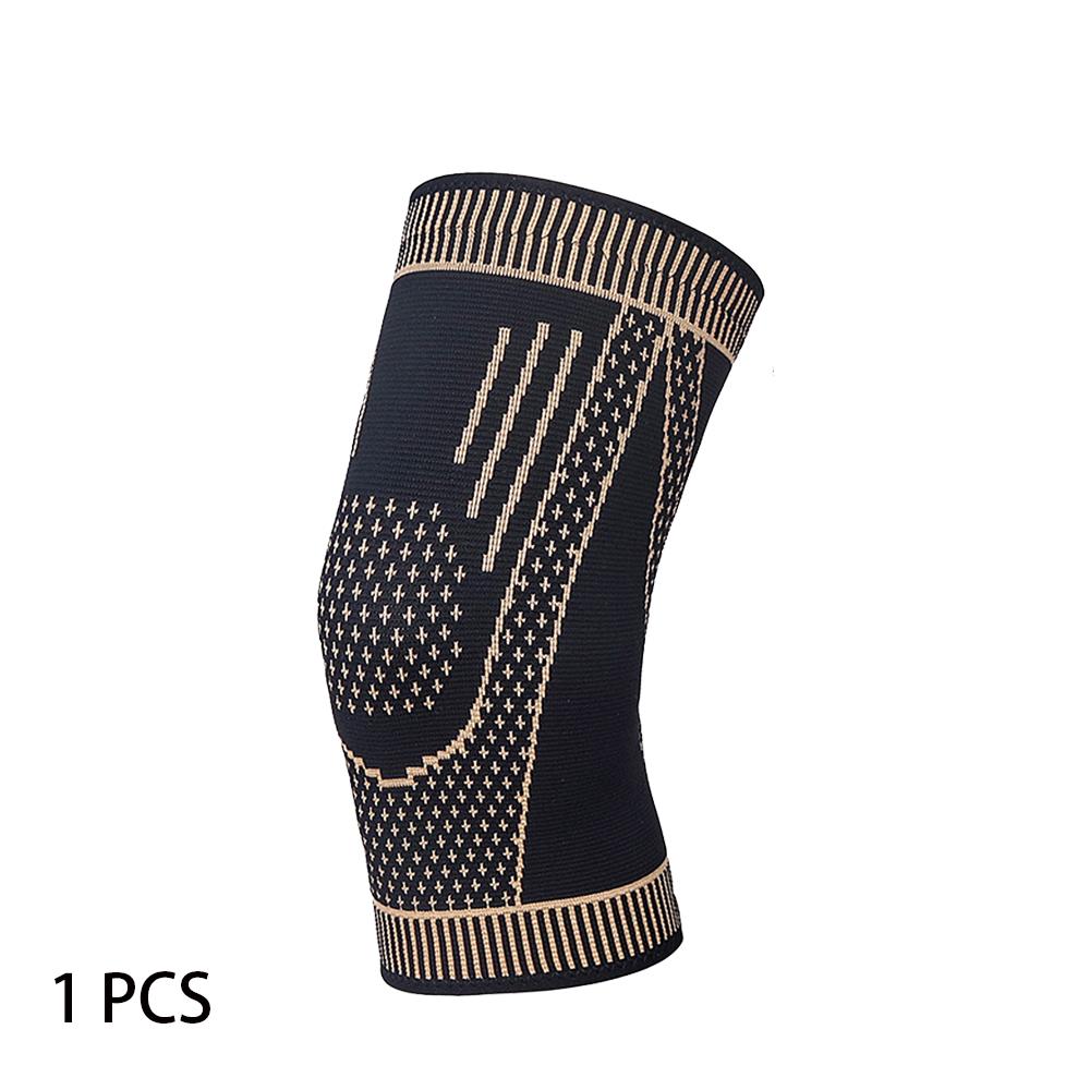 1/2 шт. медные наколенники от боли в колене, компрессионные рукава для коленей, поддержка для мужчин, женщин, наколенники для бега
