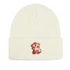 Cute Tiger Heart Warm Knitted Cap Beanie, Animal Woman Cap Lightweight Slouchy Casual Bonnet Knit Hat Beanie