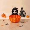 Orange Grim Reaper Candy Bowl Lightweight PLA Desktop Organizer  Gothic Lovers