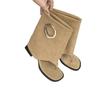 Thick High-heeled Cool Boots Women's Summer 2025 New Small Toe Retro Trousers Short Boots Niche Roman Sandals