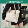 Trendy Korean Style Womens Shoulder Bag Spacious Fashion Tote Bag For Everyday Use