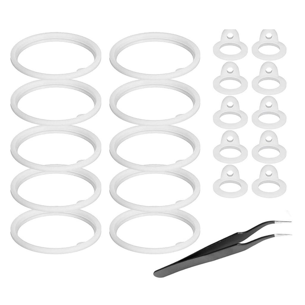 21 шт. Запасные силиконовые уплотнительные кольца для крышки бутылки для воды, силиконовые кольца для бутылки для воды для крышки-носика, разных размеров