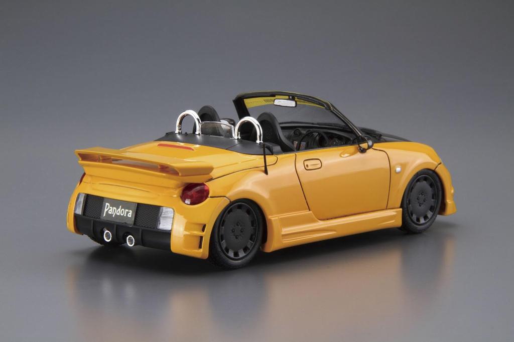 Aoshima Bunka Kyozaisha The Tuned Car Series Daihatsu PANDORA TYPE887 EVO II L880K Пластиковая модель Copen 1/24 № 51 '02 (Машина)