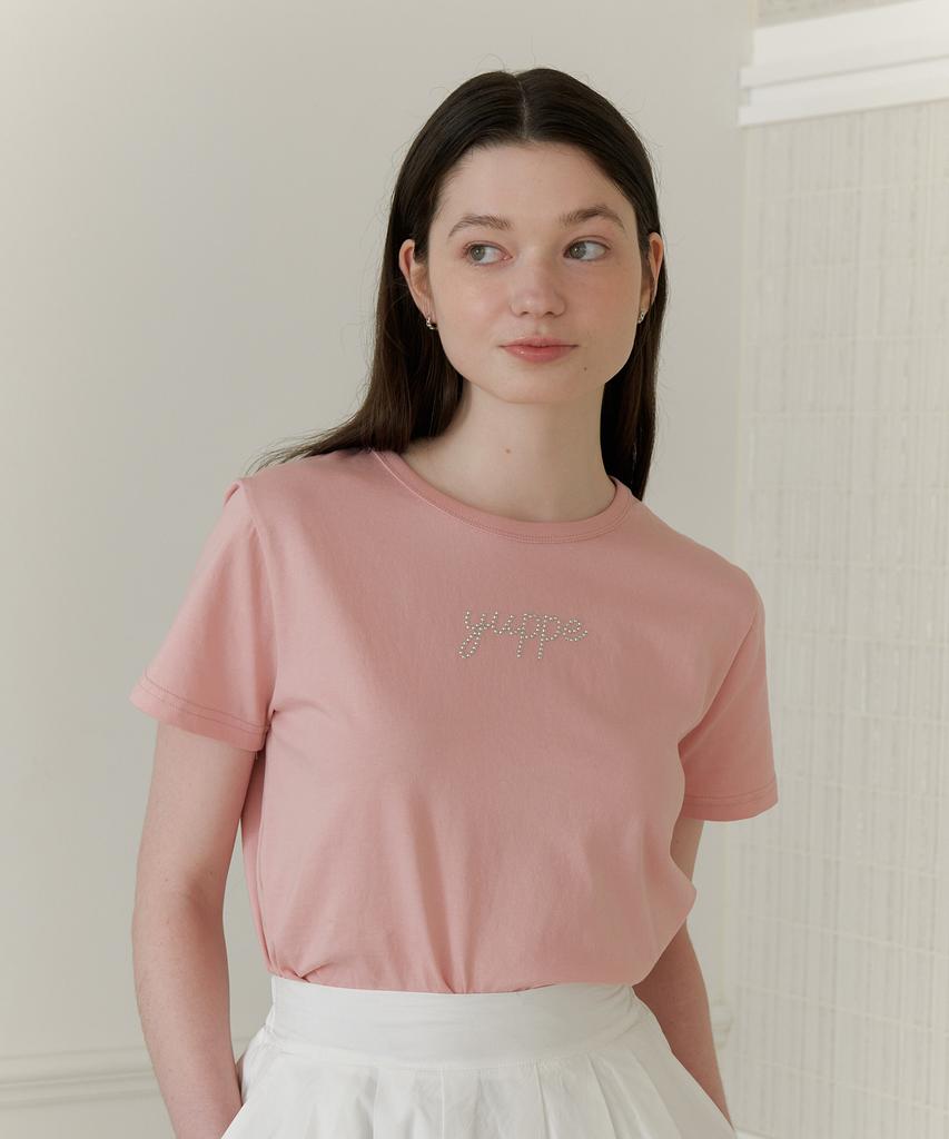 YUPPE Dotted Yuppe T-Shirt_Pink