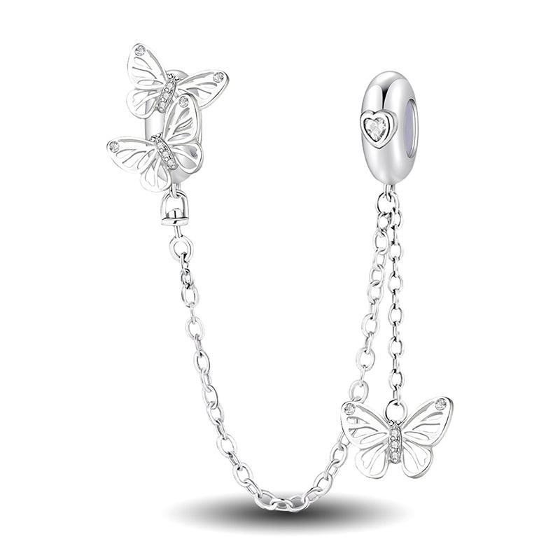 Оригинальные медные шармы-бусины, светящийся люминесцентный кулон в виде пчелы, светлячка, бабочки для браслета, шарма, DIY ювелирных изделий