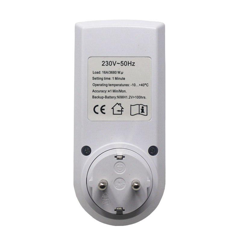 Программатор, таймер, розетка, таймер, ЕС, Пт, Великобритания, вилка, электронный таймер, цифровая кухонная розетка, 7 дней, 12/24 часа