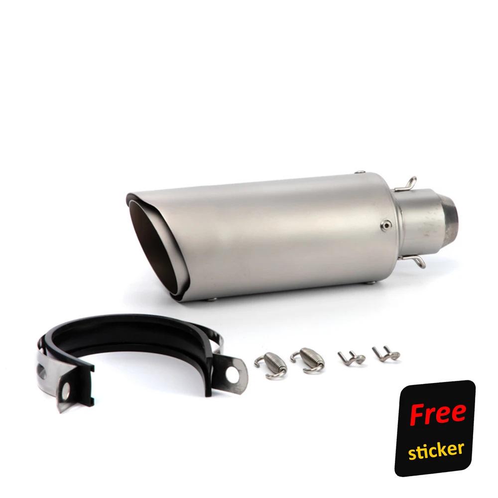 Выхлопная труба мотоцикла, передняя и средняя секции, совместимая с различными моделями