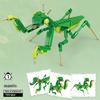 Модель Богомола-Орхидеи из Сборных Строительных Блоков, Модель Осы, Коллекция Насекомых Маленьких Животных, Игрушка-Модель, Пчела, Строительные Блоки, Сборная Модель