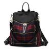 Женский клетчатый нейлоновый рюкзак Zhongningyifeng, водонепроницаемый, легкий, популярный, для взрослых и девочек, идеально подходит для поездок на работу, в школу и путешествий