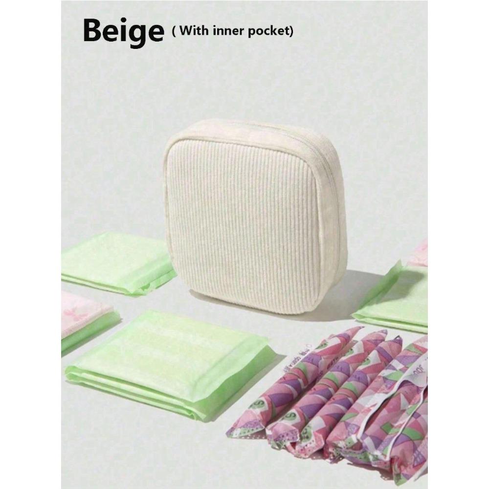 Портативная сумка для хранения салфеток, большая вместимость, простой стиль, хранение гигиенических салфеток, ежедневных прокладок и тампонов, необходимых для девочек