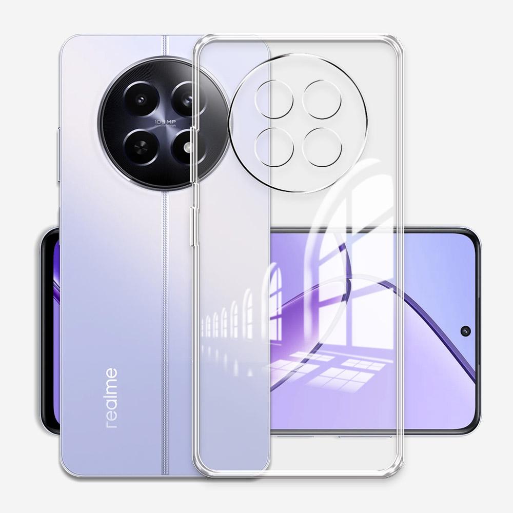 Для Realme 12 Pro Чехол Задняя крышка Прозрачный Силиконовый Мягкий Чехол для телефона Для Realme 12 Plus 5G Coque Для Realme 12 Pro Plus 5G Fundas