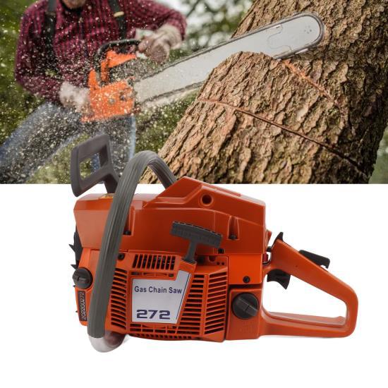 72cc G272 Gasoline Chain Saw Power Head Gasoline Chainsaw Power Unit Compatible for Hus272 Chainsaw 