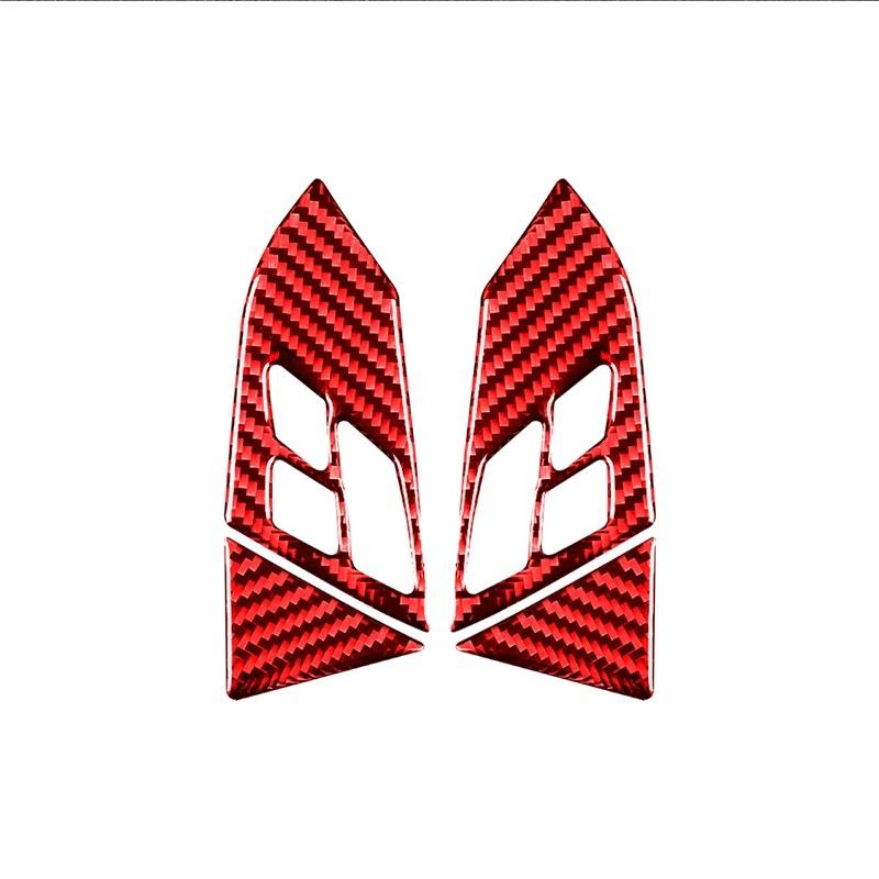 Для BMW 5 серии E60 2004-2010 автомобильные аксессуары из углеродного волокна салон автомобиля рулевое колесо панель кнопки отделка рамка крышка наклейки