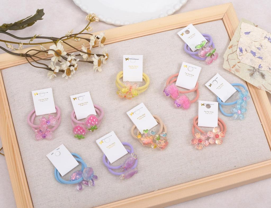 BIANHUAN Набор для волос из детских волос Волосы Детские волосы Волосы Волосы Рециталы Резинки, 10, Стильные, Милые, Аксессуары, Резинки, Ленты, Зажимы, Зажимы, Для девочек