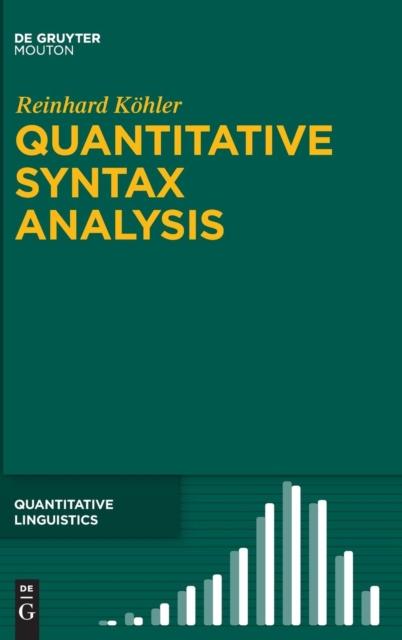 The Quantitative Syntax Analysis Book