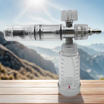Регулируемая пенопистолет-бутылка 4500 PSI с быстроразъемным соединением 1/4 дюйма Пистолет для мойки высокого давления Распылитель жидкой пены Аксессуары для автомойки