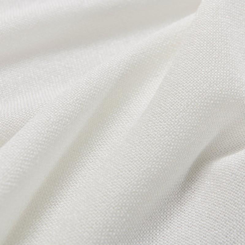 Текстильная льняная пряжа Спальня Гостиная Кабинет Теплый Однотонный цвет, Шторы