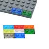 Нетоксичные 145 шт. DIY Тонкие Строительные Блоки Прозрачные Кирпичики 1x2 Точки Образовательные Креативные Фигурки Детские Игрушки Совместимые с 3023