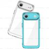 Прозрачный чехол для телефона для iPhone 17 Air Case Противоударный силиконовый цветной чехол на заднюю панель iPhone 17 Air Case для iPhone 17 Pro Max