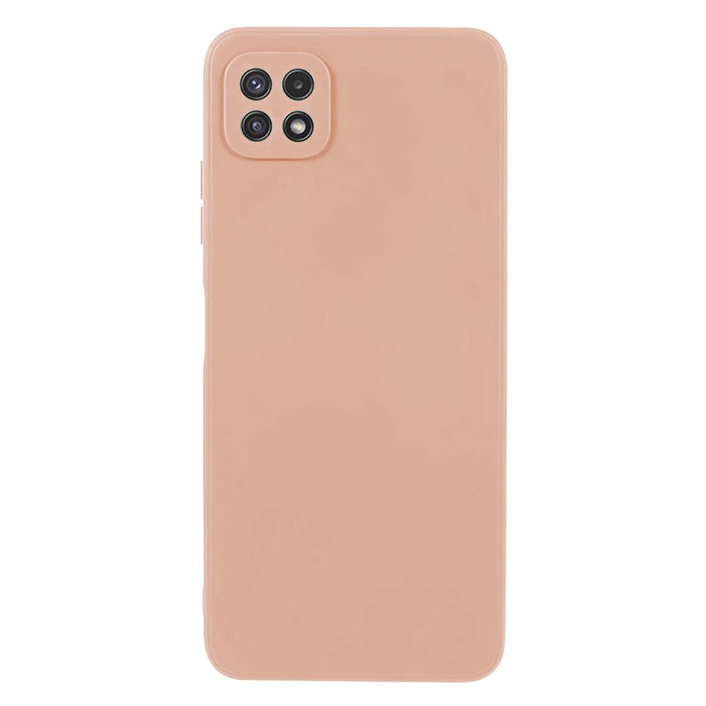 KALEBOL KLB-TPU003 For Samsung Galaxy A22 5G (EU)/(US) Case Anti-Scratch Solid Color TPU Phone Cover