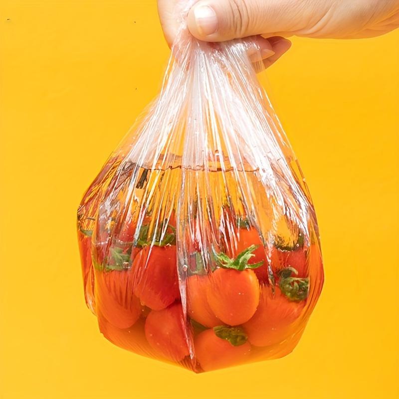 200pcs Food Wrap Covers PE Film Elastic Bowl Lid Disposable & Secure Keep Food Fresh & Delicious Perfect Kitchen Essential