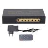 3 In 1 Out HD Multimedia Interface Switcher 4K 60HZ with IR Remote Control Plug and Play for Work Gaming